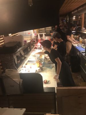 Super Friendly Staff at Sushi Momo in Montreal