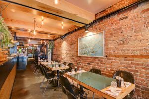 Interior of Sushi Momo at Sushi Momo in Montreal