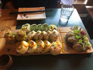 Amazing! at Sushi Momo in Montreal