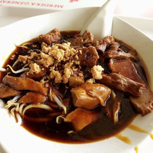 卤面$2.50 at Zhen Vegetarian 镇斋素食 in West Singapore