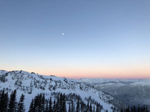 The beautiful view at Raven's Nest in Whistler
