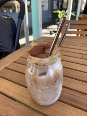 Vegan iced mocha  at Heal.Thy Self Co in Yarraville