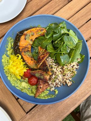 Nourish bowl (with tempeh)  at Heal.Thy Self Co in Yarraville