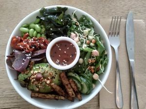 Nourish bowl at Heal.Thy Self Co in Yarraville
