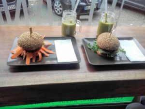 Very good burgers at Vegansky in Dortmund