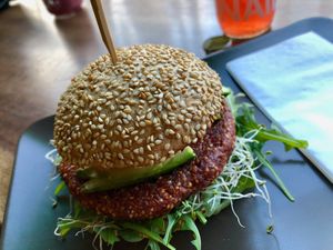 burger at Vegansky in Dortmund