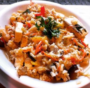 Vegan Thai-Curry at Veganatural in Giessen