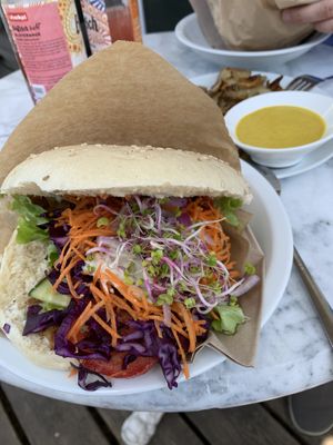 Döner at Veganatural in Giessen