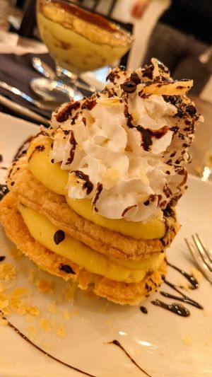 Desert at Origano Trevi in Rome