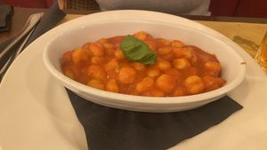 Gnocchi   at Origano Trevi in Rome