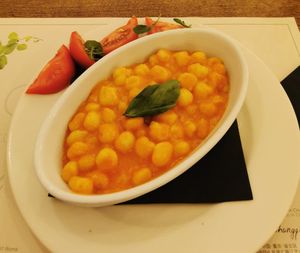Vegan gnocchi alla Sorrentina at Origano Trevi in Rome