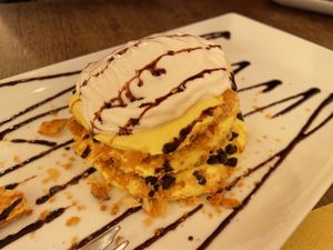 Millefoglie veg  at Origano Trevi in Rome