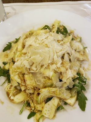 Inedible starter  at Origano Trevi in Rome