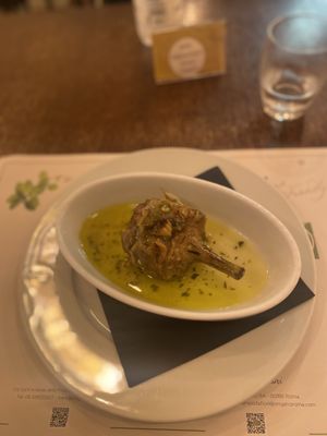 Artichoke   at Origano Trevi in Rome