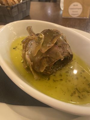 Artichoke   at Origano Trevi in Rome