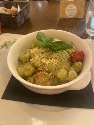 Gnocchi pasta  at Origano Trevi in Rome