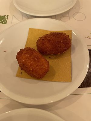 Supplì   at Origano Trevi in Rome