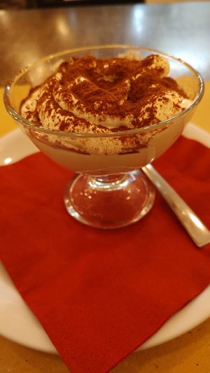Tiramisu at Origano Trevi in Rome