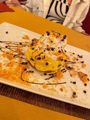 Mille feuille at Origano Trevi in Rome