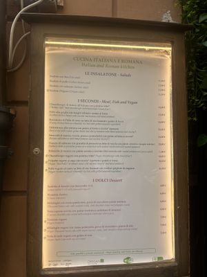 3 vegan dessert options  at Origano Trevi in Rome