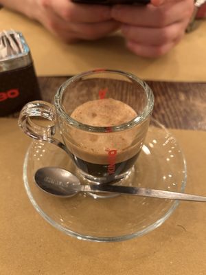barley coffee   at Origano Trevi in Rome
