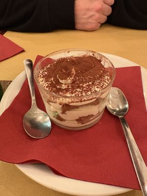 Tiramisu   at Origano Trevi in Rome