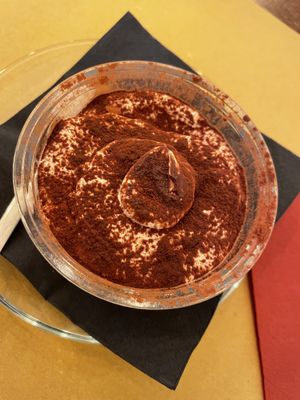 Tiramisu  at Origano Trevi in Rome