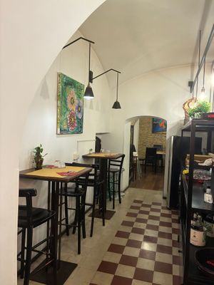 Hall view   at Origano Trevi in Rome