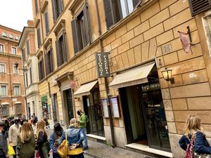 store front at Origano Trevi in Rome