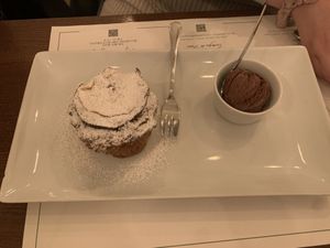 Apple cake vegan  at Origano Trevi in Rome