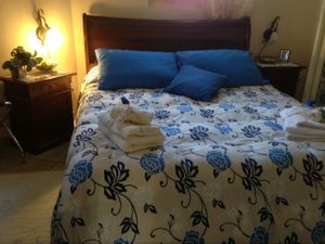 Double bedroom at B&B VeganLa Rocca in Sarnico