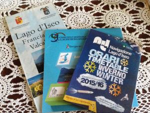 Guides and Maps available at B&B VeganLa Rocca in Sarnico