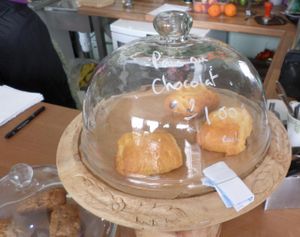 vegan pain au chocolat at The Green Kitchen in St Albans