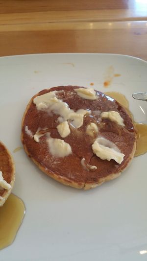 in the good old days the weekend vegan buffet used to have gluten free vegan pancakes with vegan butter!!!!!!!!!!!!!!!! Please bring back at Jungle Cafe in Brooklyn