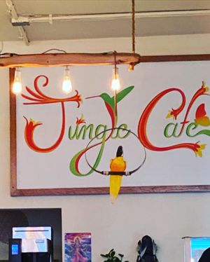   at Jungle Cafe in Brooklyn