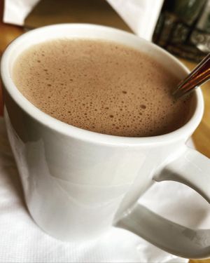 Cardamom Rose Cacao  at Jungle Cafe in Brooklyn