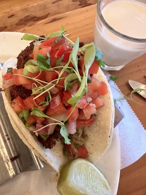 Baja Oyster Tacos  at Jungle Cafe in Brooklyn