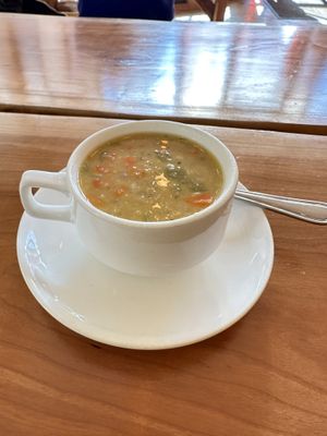 Cauliflower soupp  at Jungle Cafe in Brooklyn