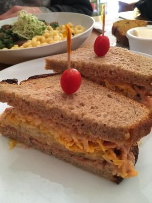 Tempeh Reuben at Jungle Cafe in Brooklyn