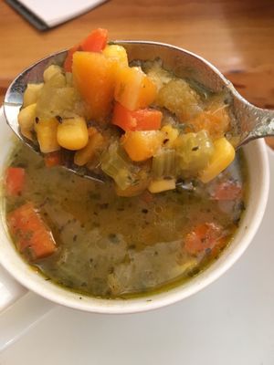 Corn Chowder at Jungle Cafe in Brooklyn