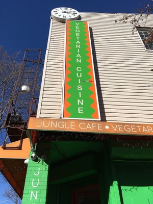 Jungle Cafe - Brooklyn, NYC - Photo by ecoRDN - ecoRDN.com at Jungle Cafe in Brooklyn