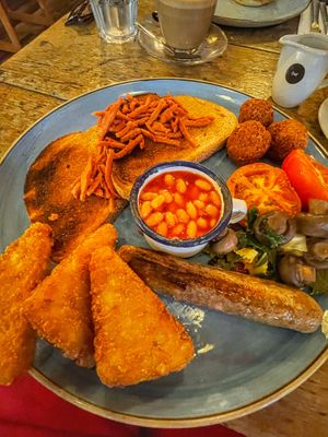 Vegan full english   at Lounges - Argo Lounge in Peterborough