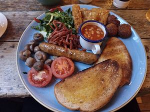 All-day vegan breakfast. at Lounges - Argo Lounge in Peterborough