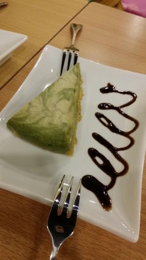 cake at Veggie Frenz Vegan Cafe in Penang