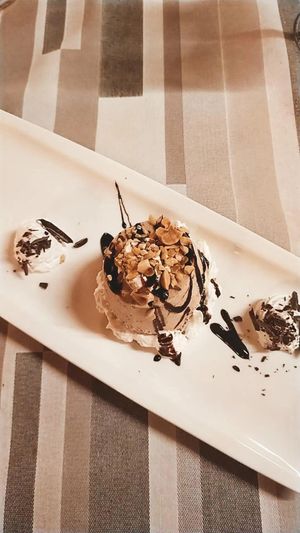 Dolce veg alla nocciola at Albaspina in Monticello Conte Otto