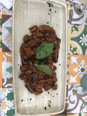 Caponata   at Licchio's Bar in Taormina