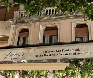   at Licchio's Bar in Taormina