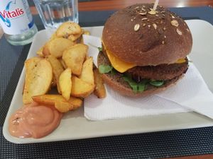 Delicious! at Black Mamba Burgers and Records in Porto