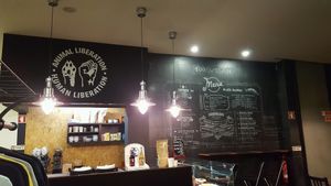 place at Black Mamba Burgers and Records in Porto