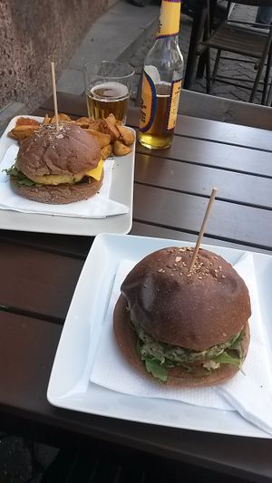 Don't remember which I had, but it was great! at Black Mamba Burgers and Records in Porto